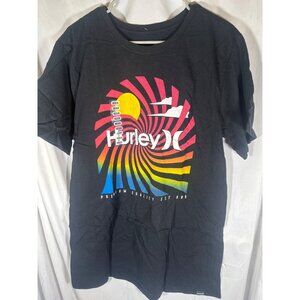 Hurley Mens Good Tombs T-Shirt, Black, Size M, NWT
